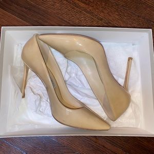 Jimmy Choo Nude Heels - Romy 100 - SIZE 38.5 or US 8